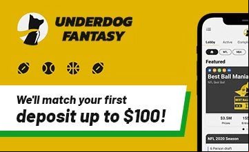 Underdog Fantasy -  and get your Bonus now!